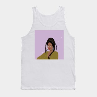 Portrait  of a young pretty woman Tank Top